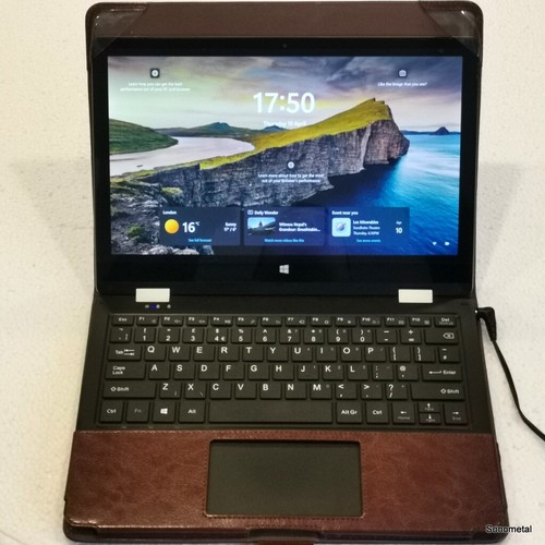 11.6" Laptop PC 2.5GHz 4GB RAM 256GB SSD Full HD Glossy Screen with Leather Case - Picture 3 of 14