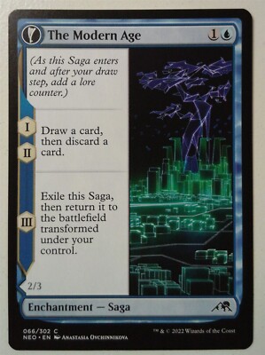 The Modern Age *Common* Magic MtG x1 Kamigawa Neon Dynasty