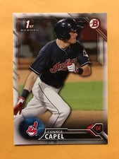 2016 Bowman Draft CONNER CAPEL 1st Bowman Card RC Atlanta BRAVES #BD-98