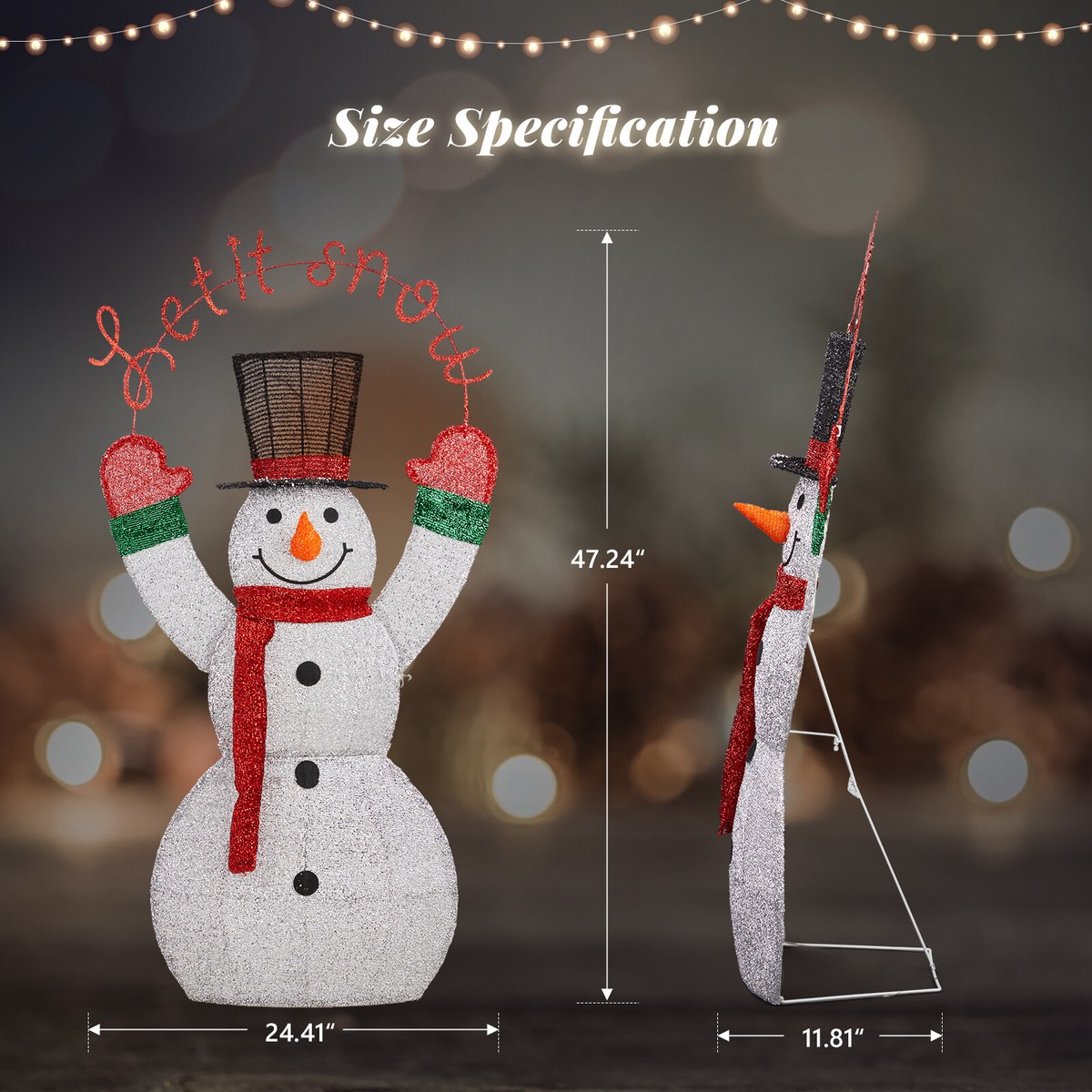 こたつ snowman Holiday Living 7-ft LED Pop Up Snowman Decoration W12L1137
