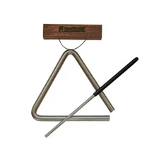 TreeWorks Chimes 5" Triangle with Beater and Holder  Made in U.S.A.