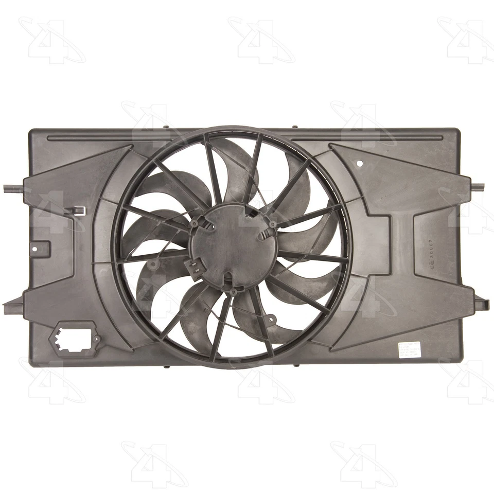 Conjunto de ventilador de refrigeración del motor 4 estaciones para Chevrolet Cobalt 2005-2010 2,2 L L4 Foto 3 de 4