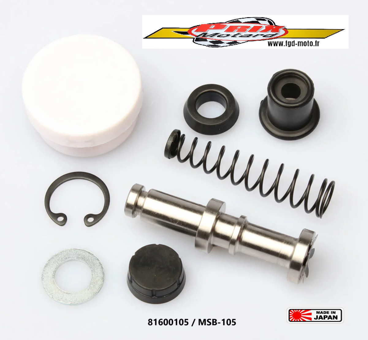 Kit de réfection MSB-105 pour étanchéité du frein avant Honda CB 400 N 1979
