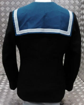 Genuino British Royal Navy RN Clase 2 CII Collar "Cuello de plataforma cuadrado" Totalmente NUEVO