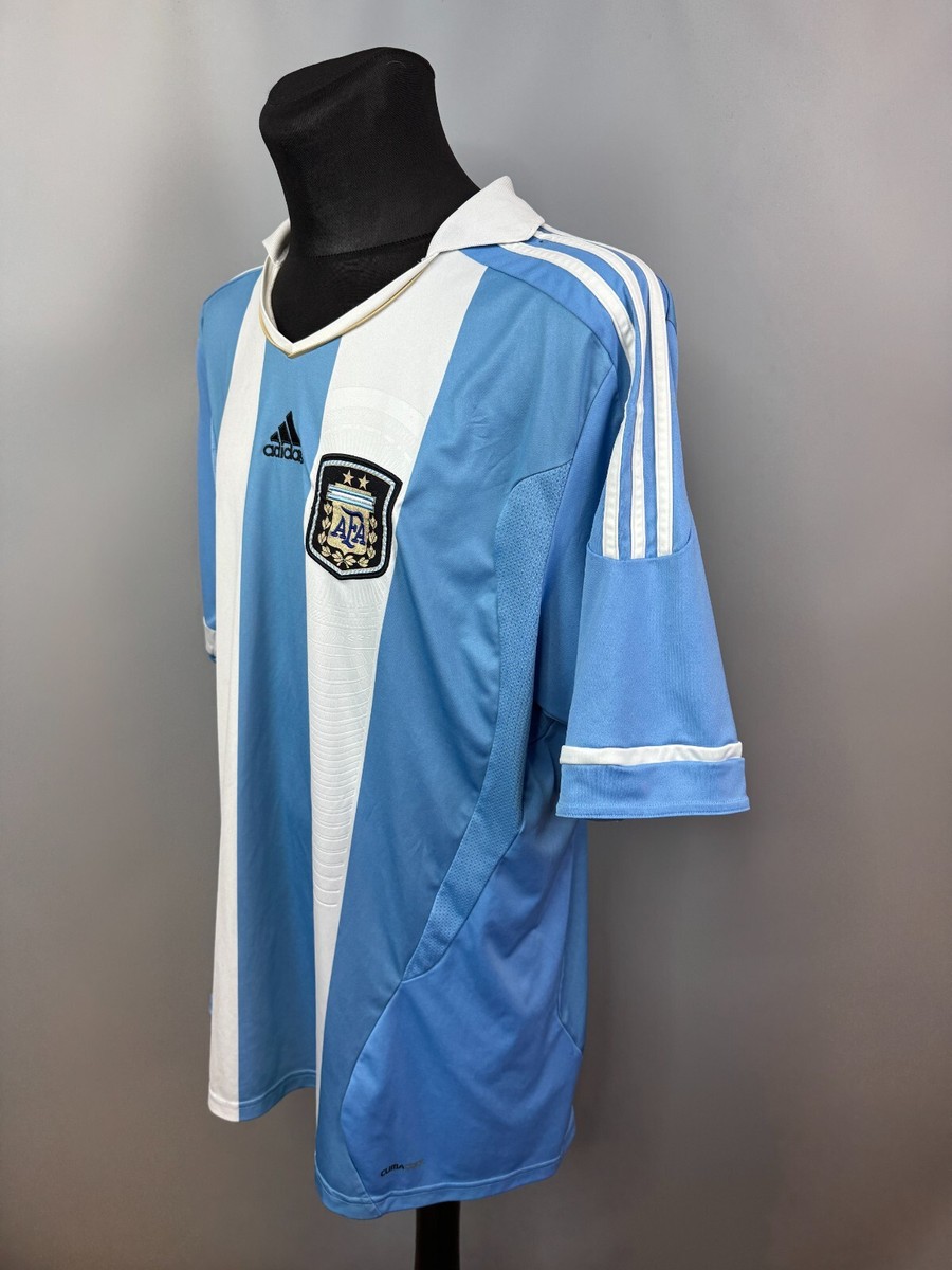 ARGENTINA 2011 2013 HOME SHIRT FOOTBALL SOCCER JERSEY ADIDAS