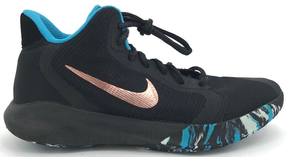 Basketball Shoe Nike Precision Blue Camo Nike Air Precision III