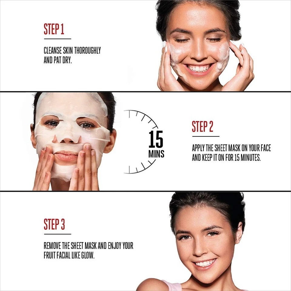 Lakme Blush & Glow Sheet Mask 25ml - Image 3 of 4