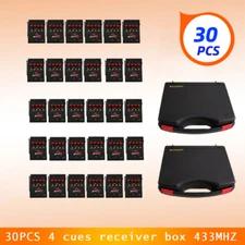 30PCS 4 cues receiver box 433MHZ for fireworks firing system