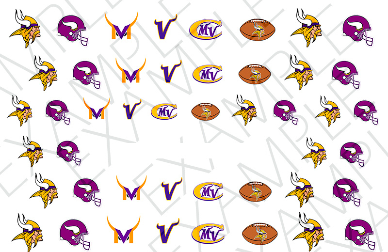 Minnesota Vikings Nail Art Ideas - wide 6