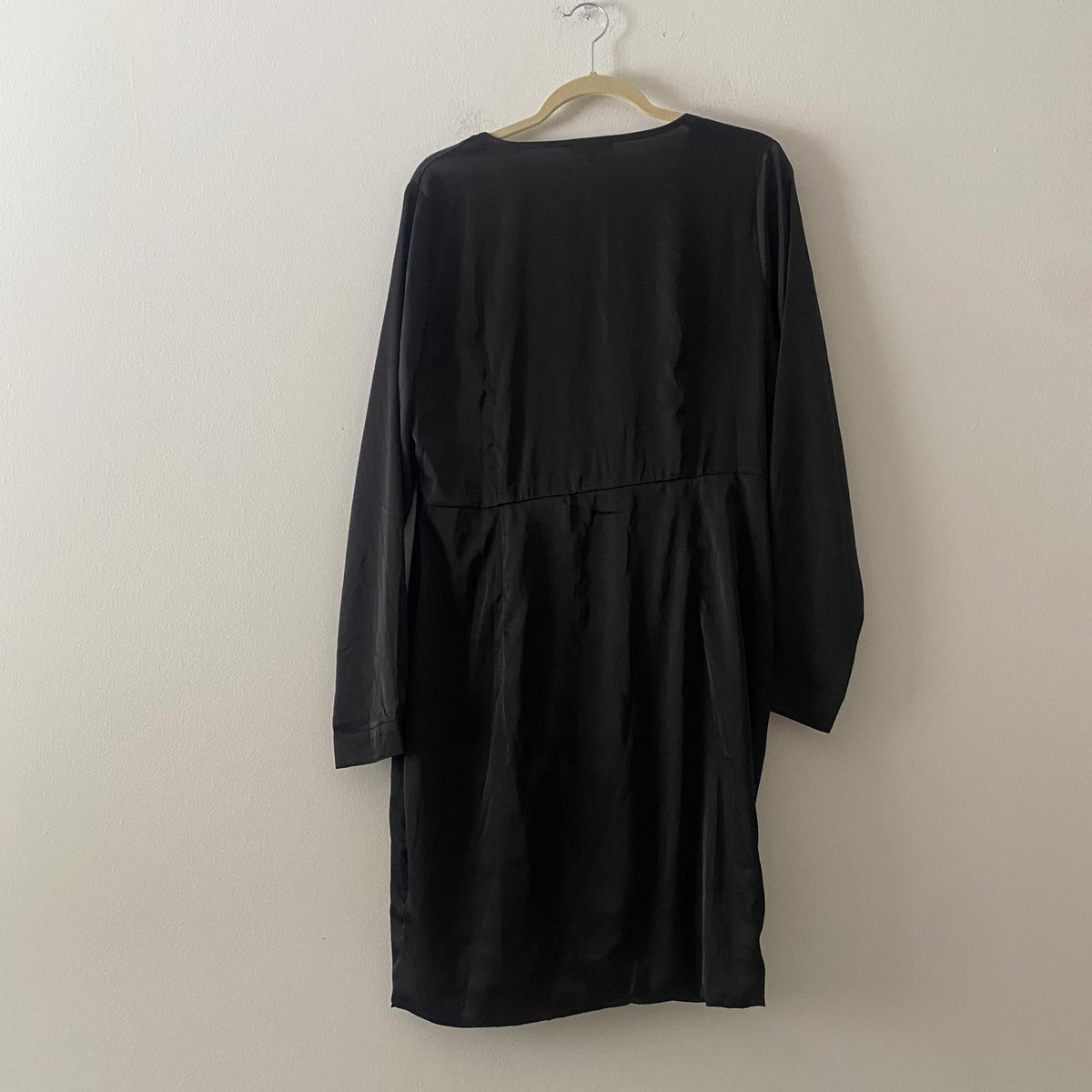 neutral dress long sleeve Natural Long Sleeve Linen Maxi Dress