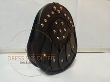 Scottish Full Dress Kilt Sporran 100 Real Leather kilt Bag With Chain Strap