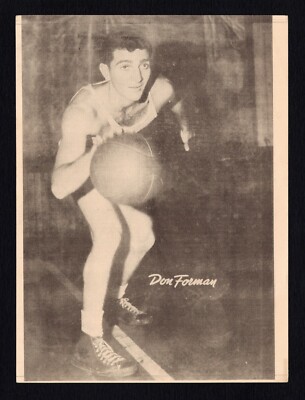 1948 Homogenized Bond Bread Premium Type 2 Don Forman (NYU, Minneapolis Lakers)