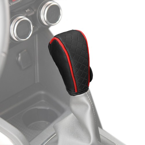 Housse de protection universelle en cuir pour voiture bouton de changement de vitesse automatique - Photo 4/17