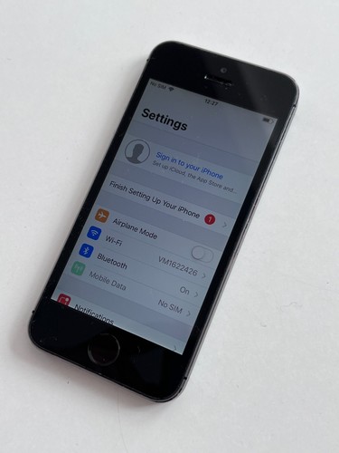 Apple A1457 iPhone 5s 16GB Smartphone - Space Grey - (Unlocked) - Afbeelding 2 van 5