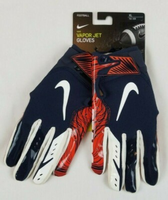 Nike Vapor Jet Chicago Bears Football Gloves Size XL