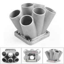 Cast Stainless Steel 6-1 Turbo Merge Collector Fit For T3 T4 Flange