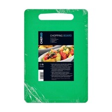 Image of Chef Aid Poly Plastic Chopping Kitchen Cooking Board Desired Color 35 x 25 x .4