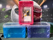 Card Storage Box Lot (3) Suitable For Ultra Pro One Touch Magnetic Card Holders