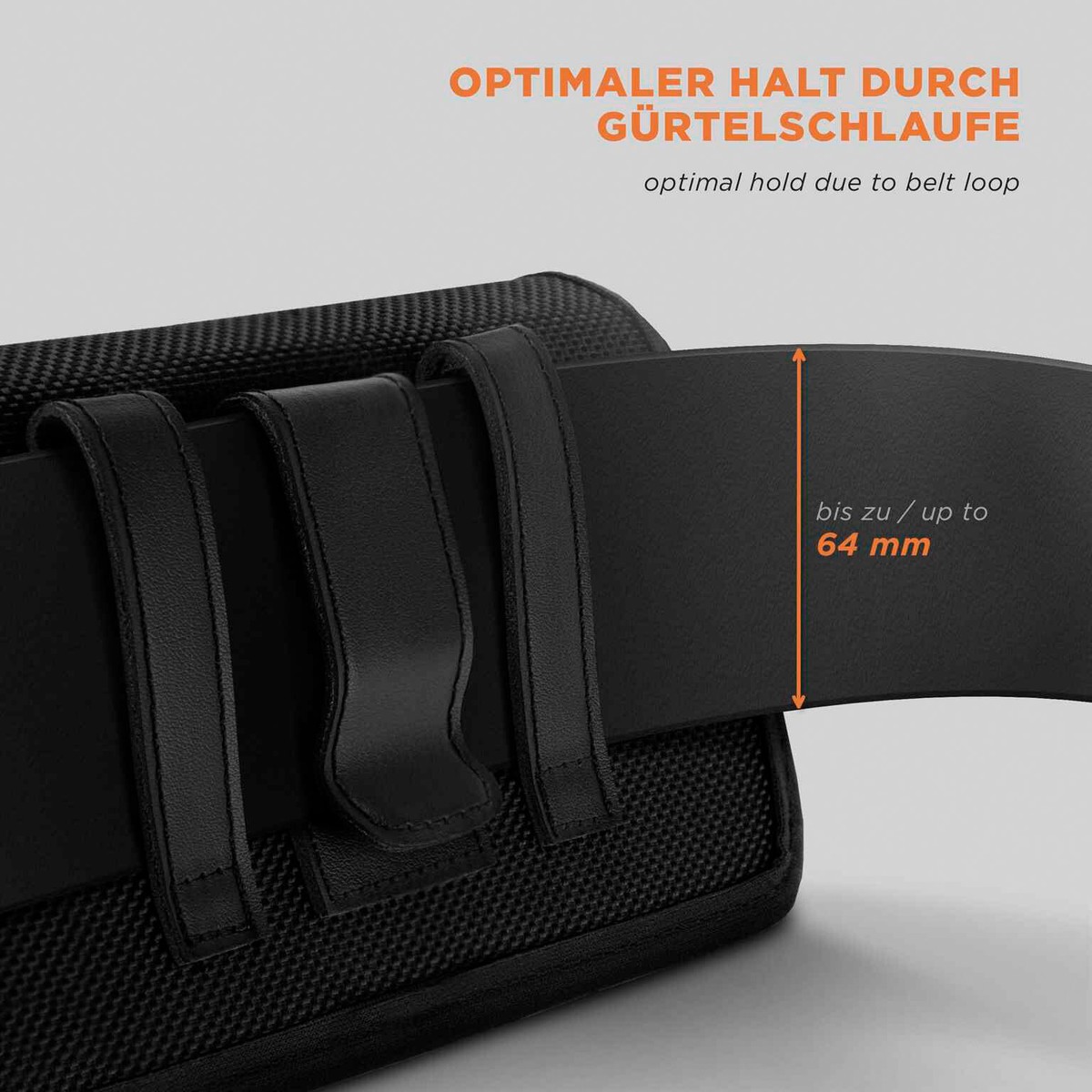 Holster Ceinture Pour Nokia C32 - étui De Protection Avec Clip, Neuf Sous Emballage