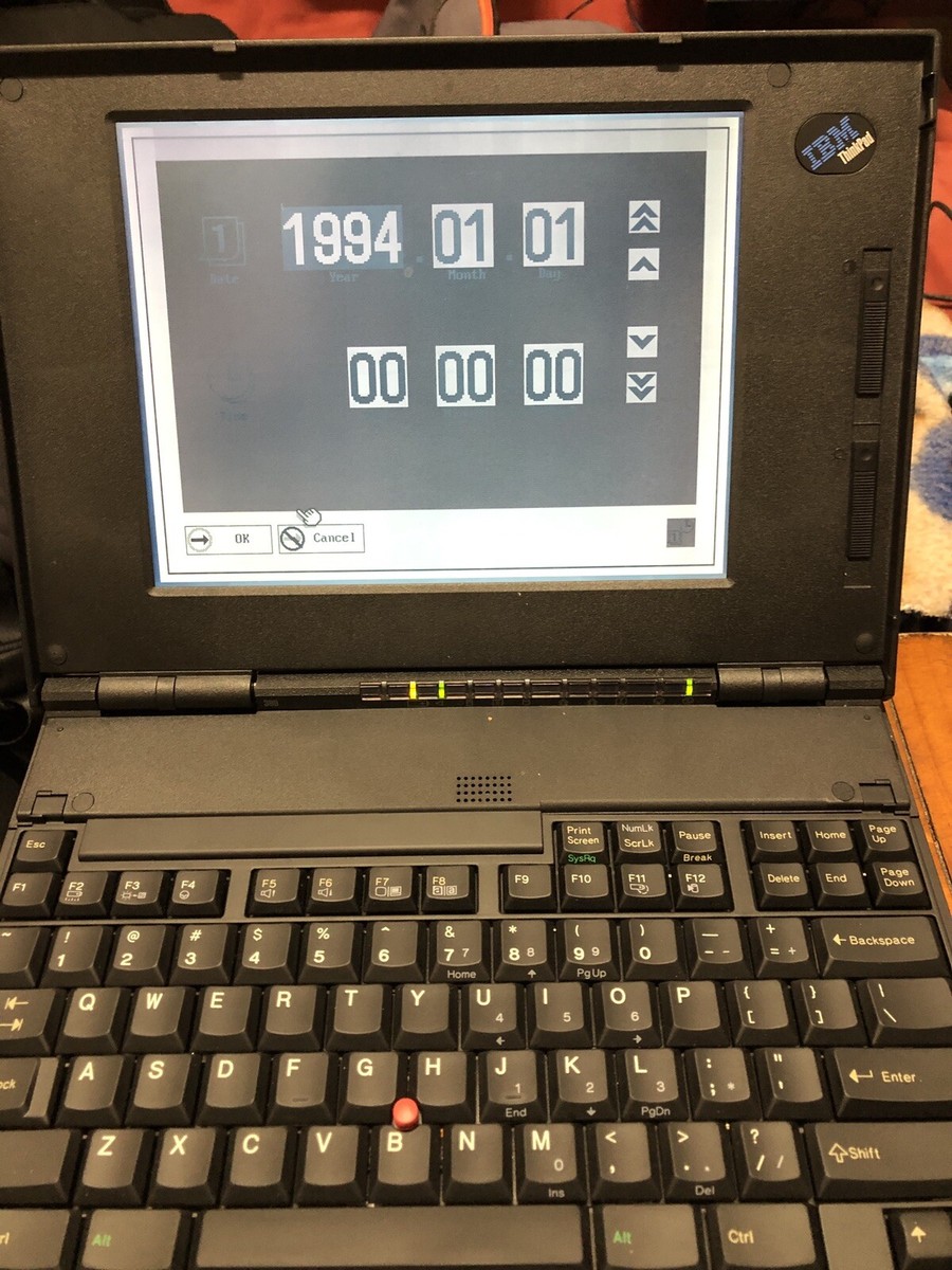 Vintage IBM ThinkPad 360 Laptop (Type 2620 BIOS) | eBay