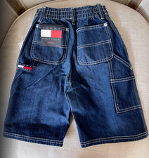 Brand new w tag Tommy Hilfiger Boys Toddlers Denim Carpenter Fit Shorts cotton