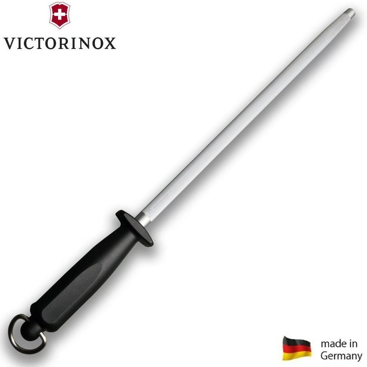 Victorinox Butchers Sharpening Steel 30cm Round Middle Fine Cut 7.8513