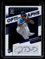 2022 OPTIC OPTIGRAPHS AUTO JAKE BRENTZ ROYALS