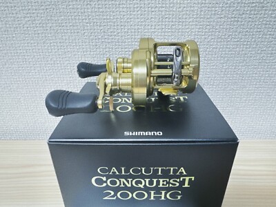 Baitcasting Reel 15 CALCUTTA CONQUEST 200HG Right Gear Ratio 6.2