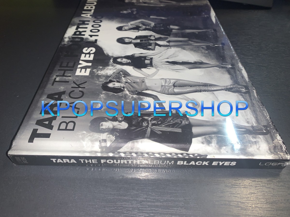 T-ARA 4th Mini Album Black Eyes CD Photobook New Sealed Rare OOP