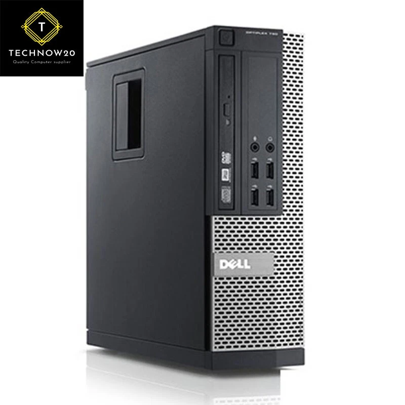 Computadora de escritorio Dell Optiplex SFF Core i5 WIFI 500 GB HDD 8 GB RAM Windows 10 PC LCD de 19 pulgadas Foto 4 de 4
