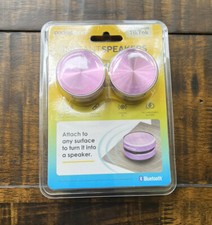 POCKETTUNES INSTANT SPEAKERS BLUETOOTH Lillac/purple 2 pack