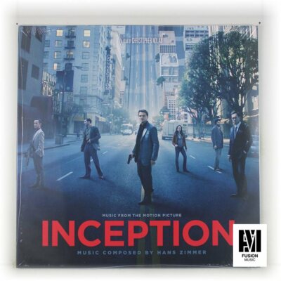 Hans Zimmer   Inception (Music From The Motion Picture) EU Vinyl LP Clear SEALED