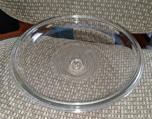 Vintage 624C Pyrex Glas Ersatz Deckel/2 Quart Runde Kasserolle 8,5" - Bild 2 von 5