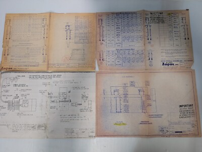 Hypneumat M-0737 Drilling & Tapping Machine Materials, Parts List, Instructions