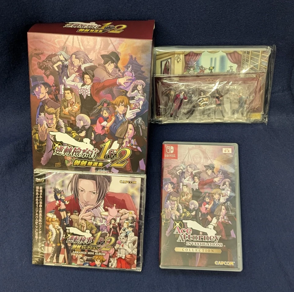 Ace Attorney Investigations 1+2 Collection Checkmate Set Switch Asia Eng - Image 2 of 4