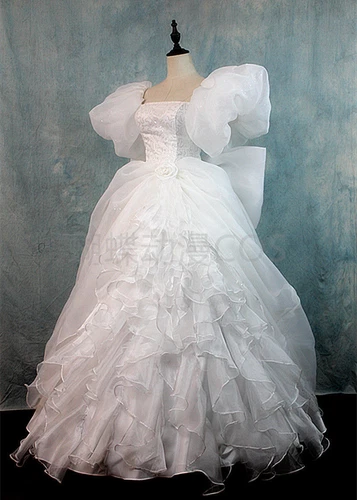 Enchanted Giselle Dress TEAL PRINCESS Costume Cosplay Wedding Ball Gown - Picture 4 of 7