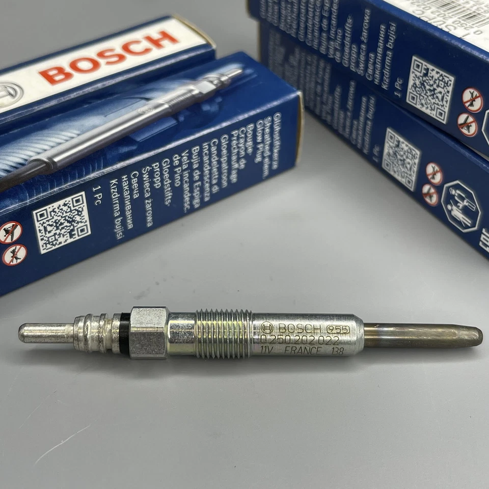 BOSCH Diesel Glow Plugs 4PCS For VW Golf Beetle Jetta AUDI Diesel 1.9 N10140105 - Image 2 of 4