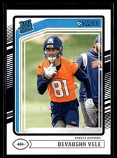 2024 Panini Donruss Football Rated Rookie #395 Devaughn Vele RC