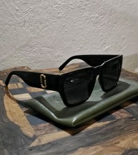 Marc Jacobs MARC 646/S Polarized Sunglasses Black 57-16 145 NEW w/ Case