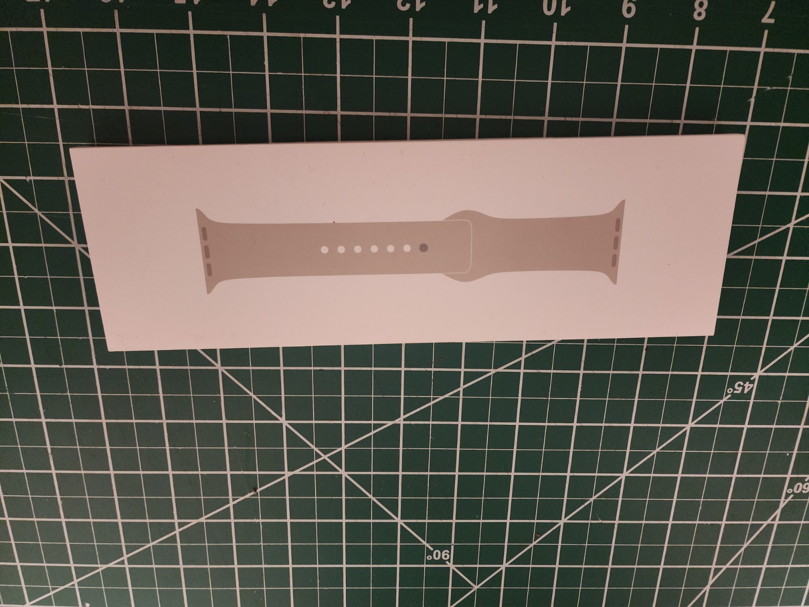 Genuine Apple Watch Sport Band(45mm | M/L) for Apple Watch Series 9 - Starlight