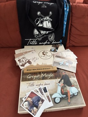 Gregor Meyle - Tutto andrà bene - Fanbox ohne CD - Fotos Postkarten Beutel uvm.