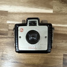 Kodak Brownie Holiday Black Vintage Box Camera