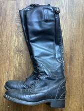 Ariat Bromont Long Leather Boots Size 4