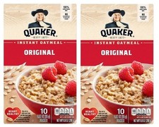 Quaker Instant Oatmeal Hot Cereal Original 2 Pack