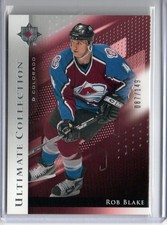 2024-25 Upper Deck Ultimate Collection Rob Blake Silver /149 #84 Colorado