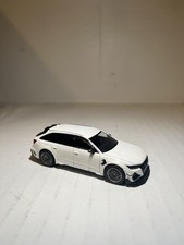 Mini GT 1/64 Audi RS6-R ABT Glacier White Metallic LHD #701 *Loose*