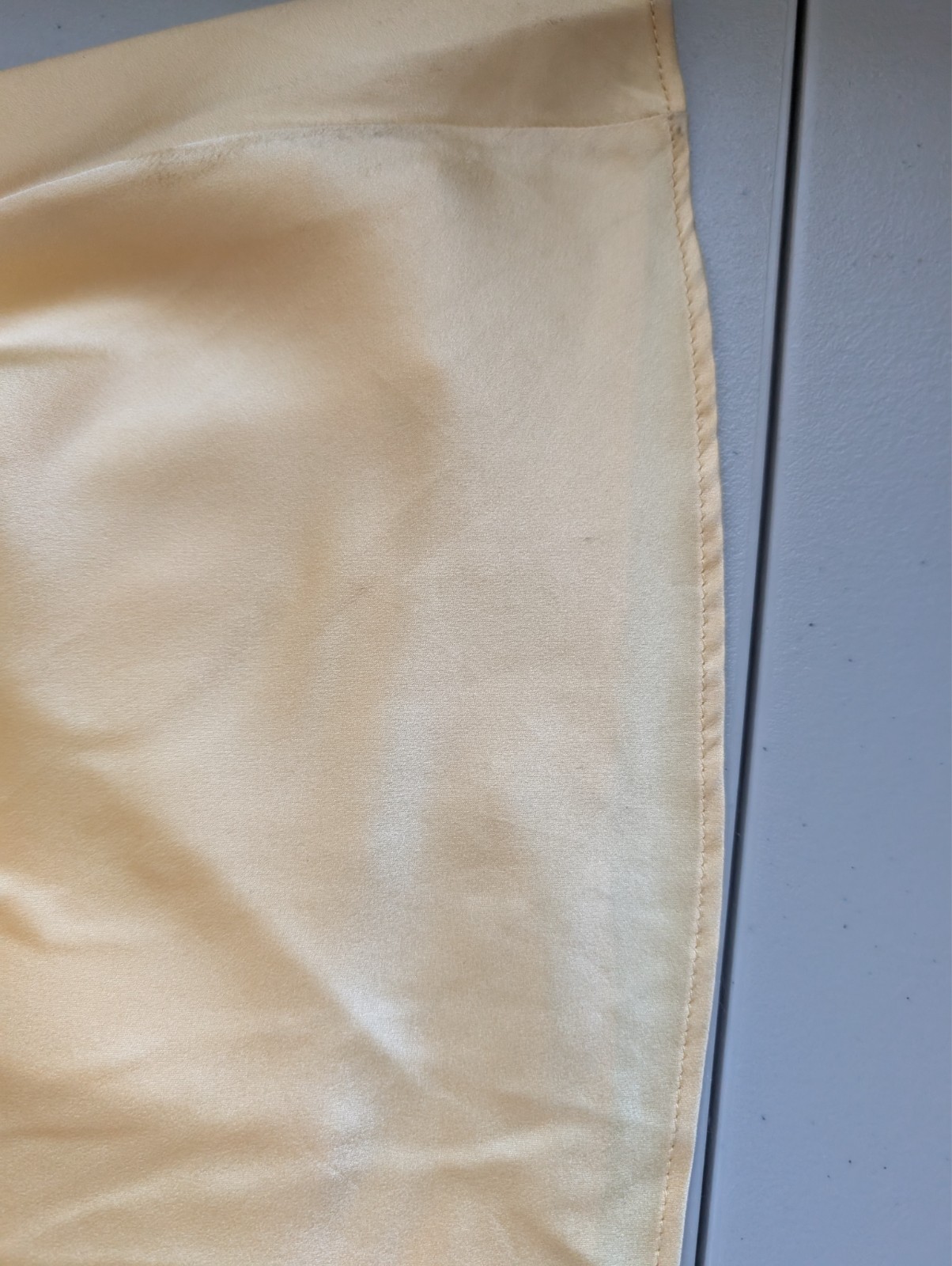 NWD Reformation Jeany Backless Silk Maxi Dress Sz L Sunshine Yellow  #4A454 image 10