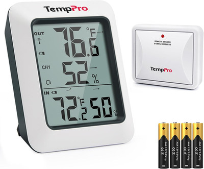 TP60 Digital Hygrometer Outdoor Thermometer Wireless Temperature and Humidity Ga