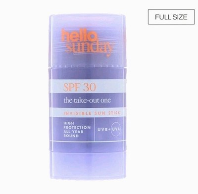 Hello Sunday The Take-out One - Invisible SunStick LSF30 Neu 30g Portofrei