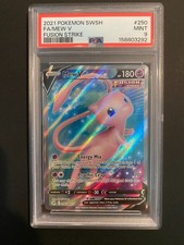 Pokemon Mew V (Full Art) 250/264 Swsh08: Fusion Strike Full Art PSA 9 Mint on eBay